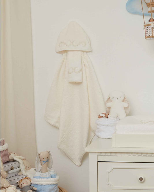Luxury Terry Hooded Towel - Baby & Toddler