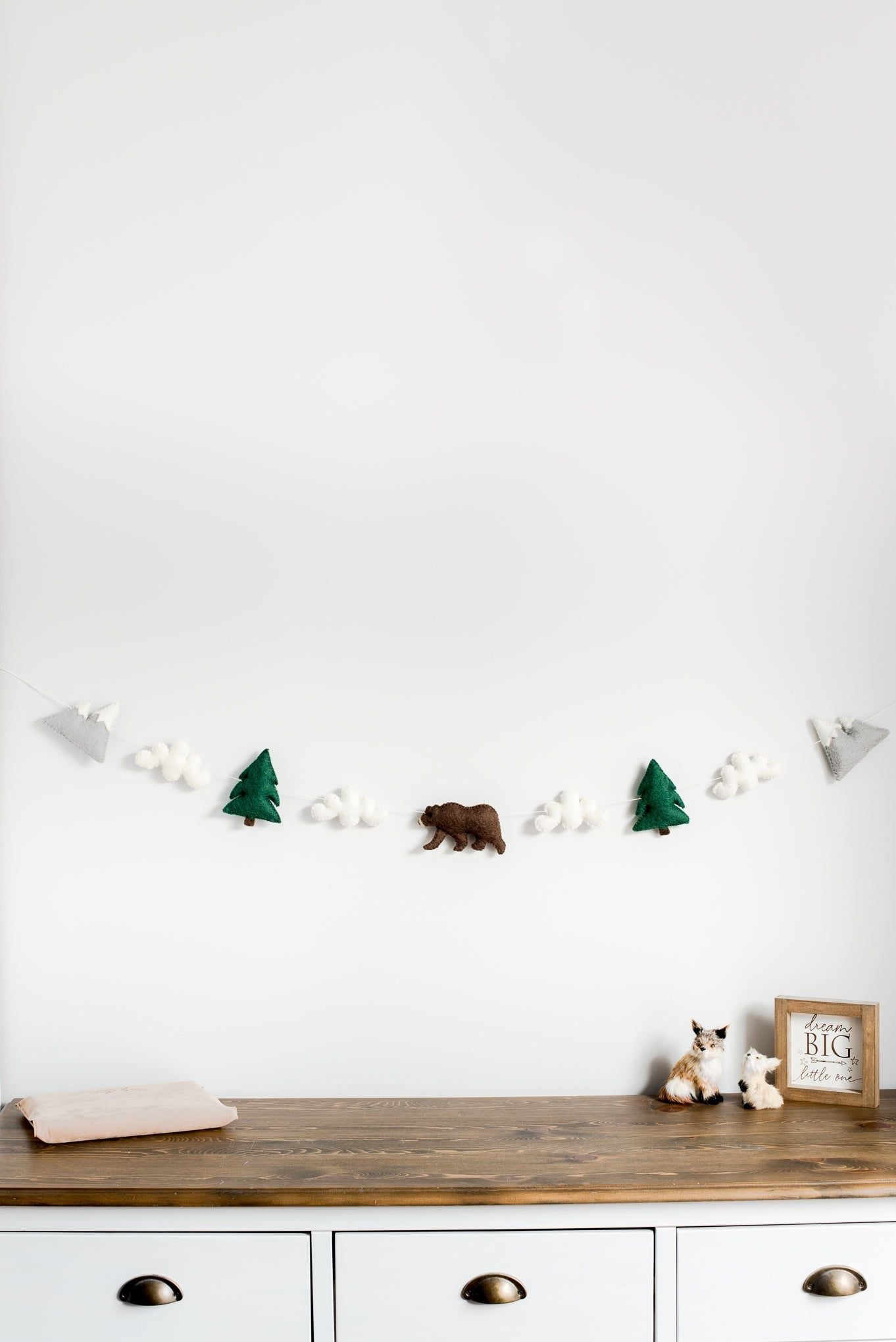 Bear and Mountain Garland