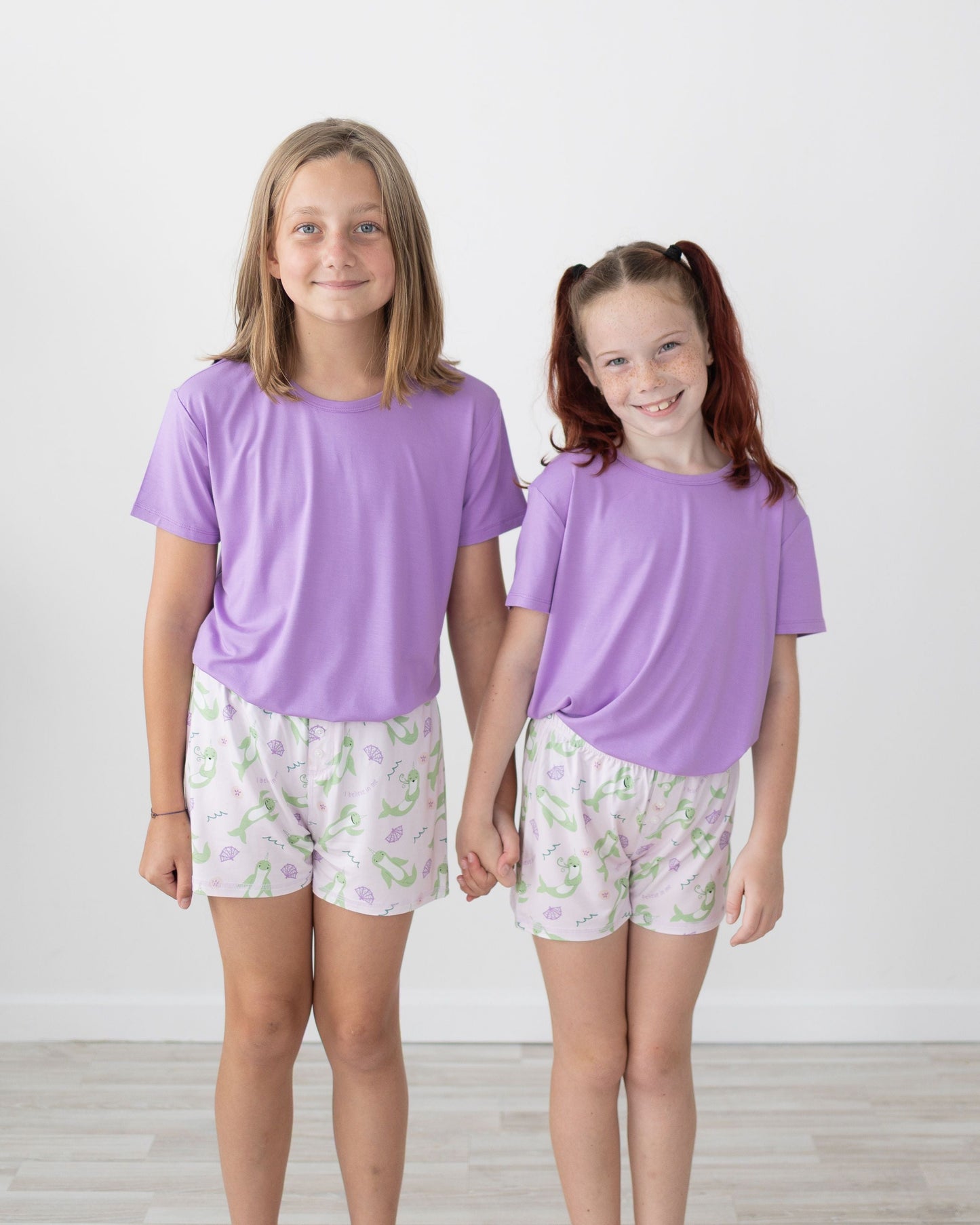 Narwhal Girls Youth Short Set