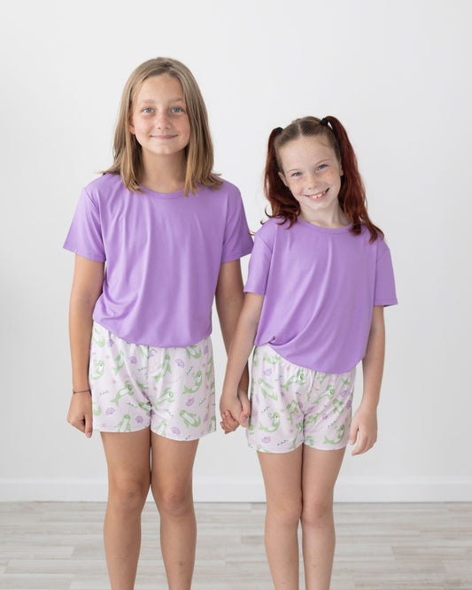 Narwhal Girls Youth Short Set