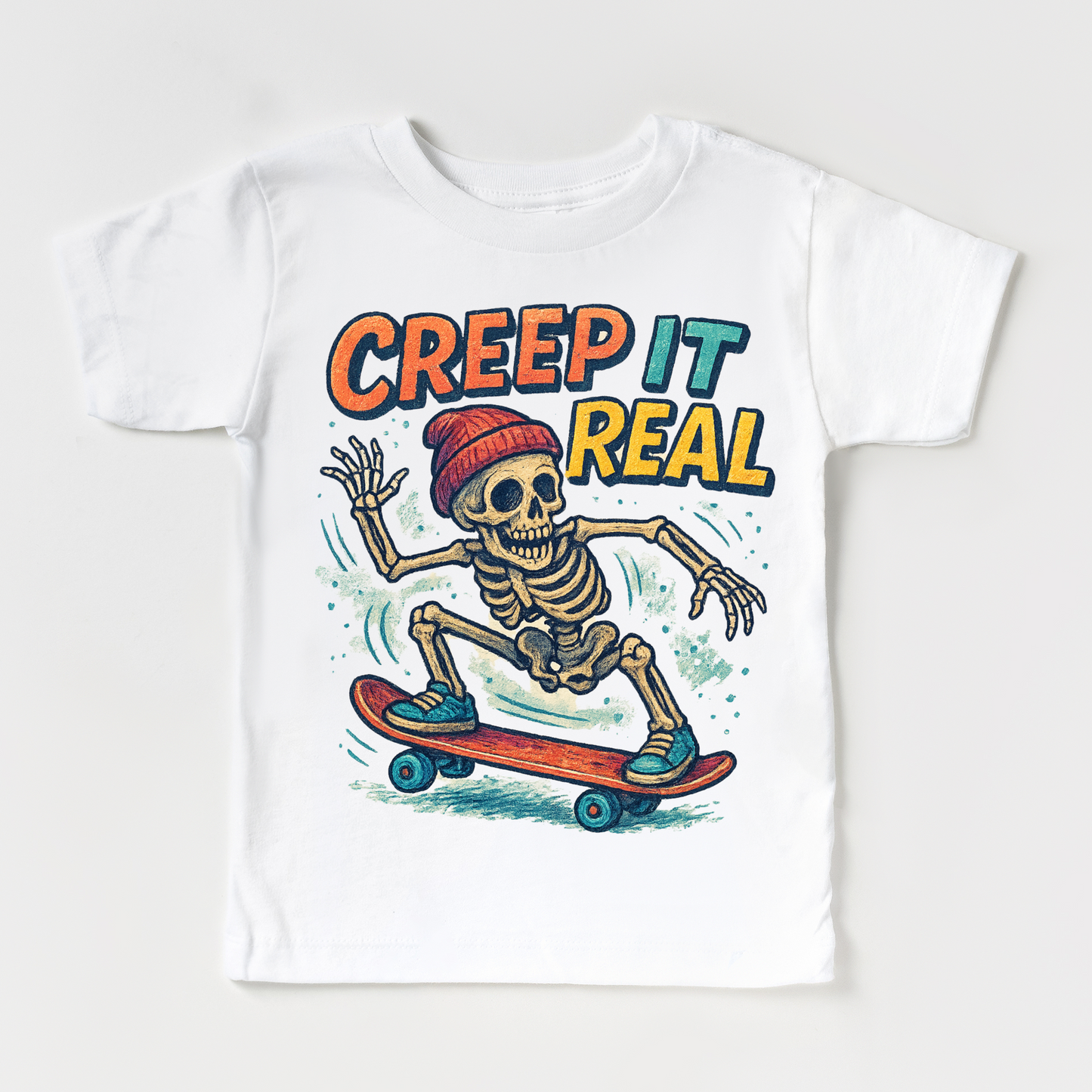 Creep It Real Skeleton Halloween Shirt - Halloween Tee