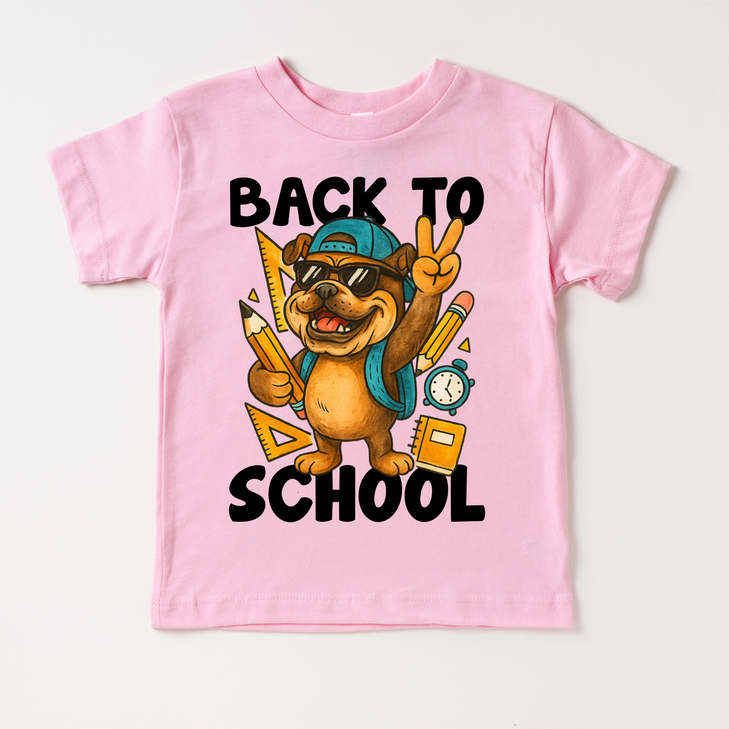 Back To School Bulldogs Mascot Shirt - Back To School Tee