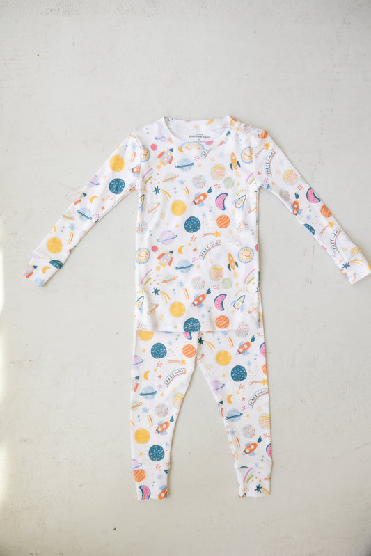 out of this world long sleeve pajama set