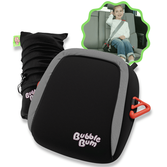 BubbleBum Inflatable Car Booster Seat - Travel Booster Seat - Black Style ✔️