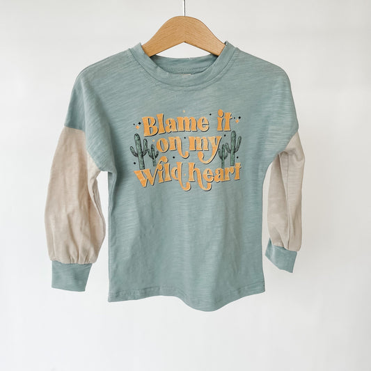 Blame it on my Wild Heart Graphic Tee