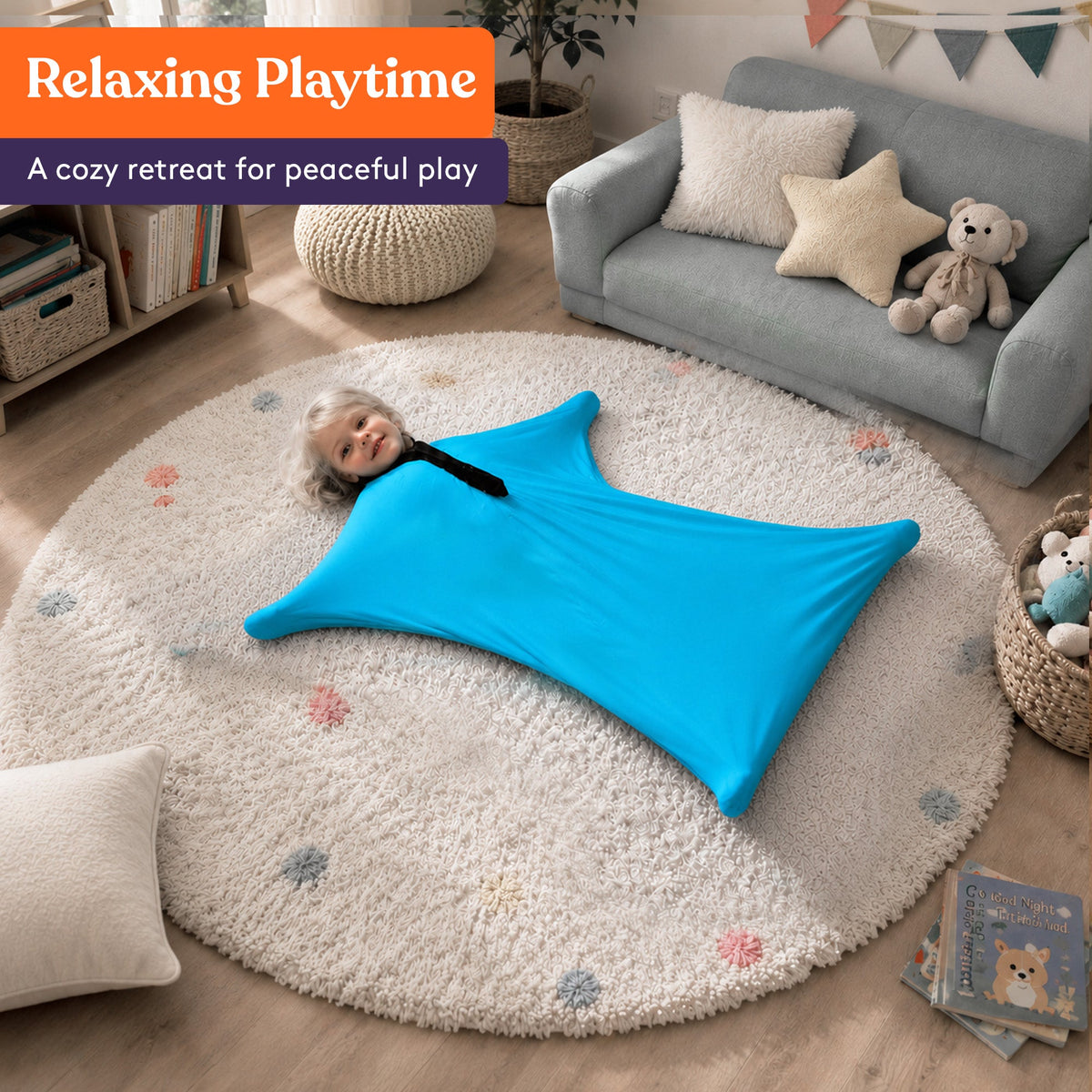 Sensory Stretchy Body Sock - New Snap Closure