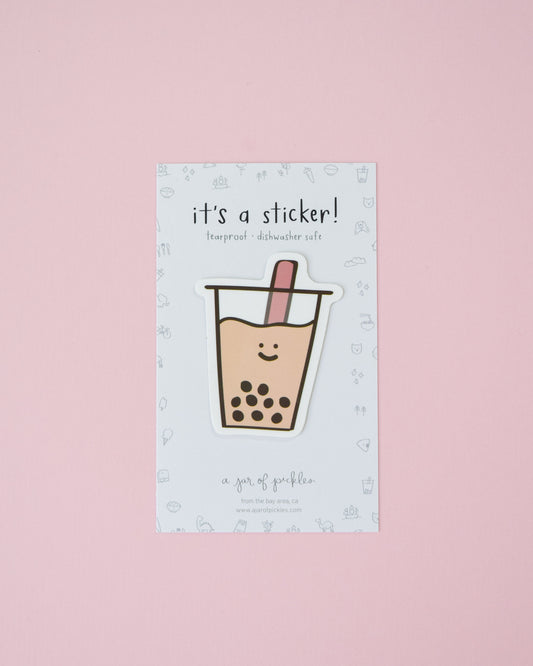 Boba Vinyl Sticker