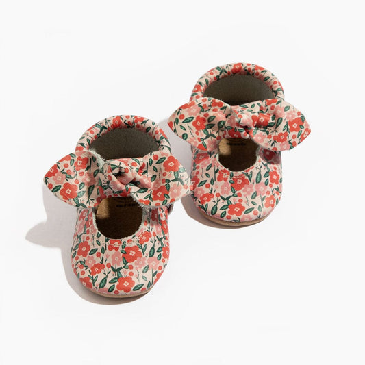 Bouquet Knotted Bow Baby Shoe