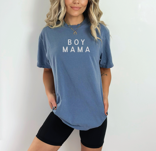 Boy Mama Minimal Tee- preorder