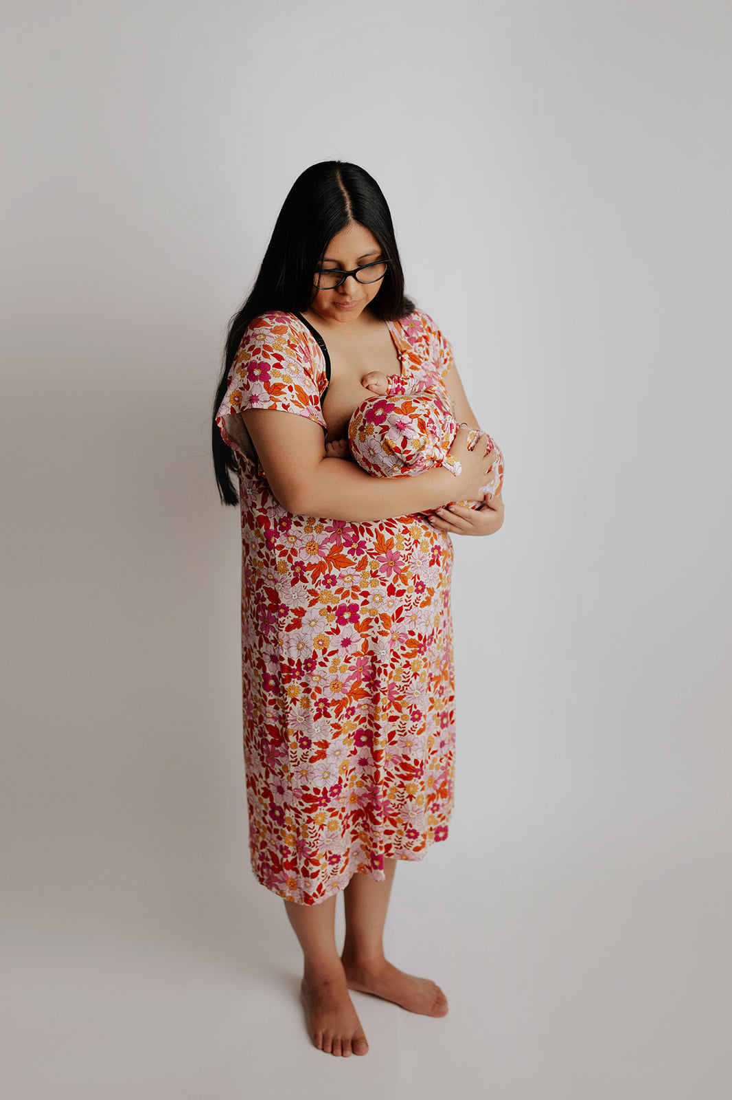 Wild Child Knotted Newborn Baby Gown