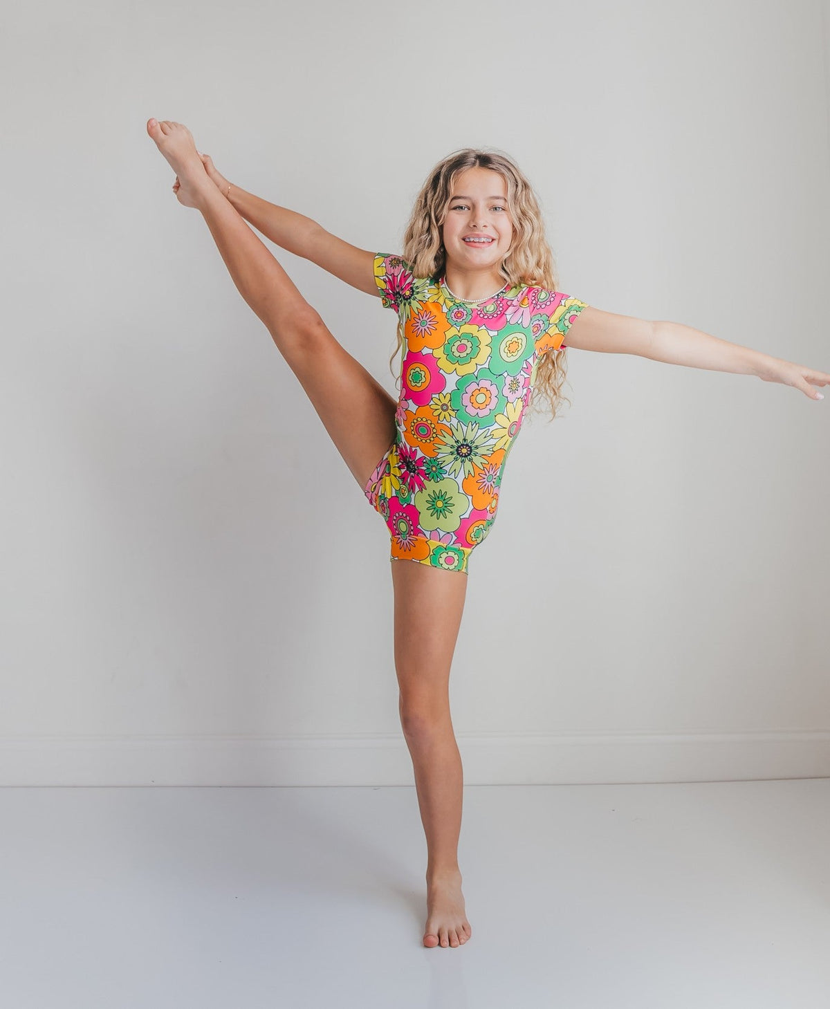 Bright Modern Shortie Leotard