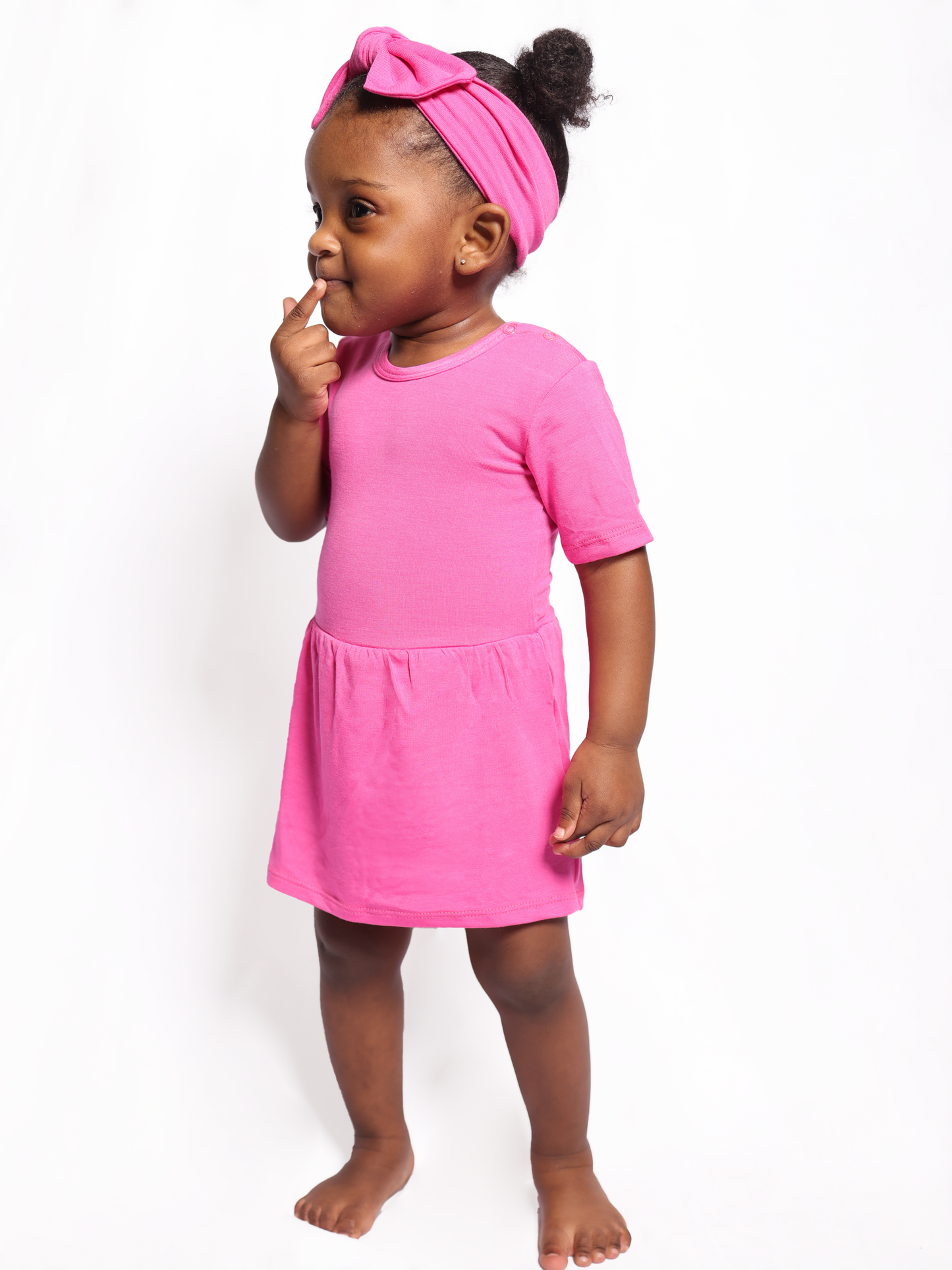 Azalea Pink Baby Ballerina Dress