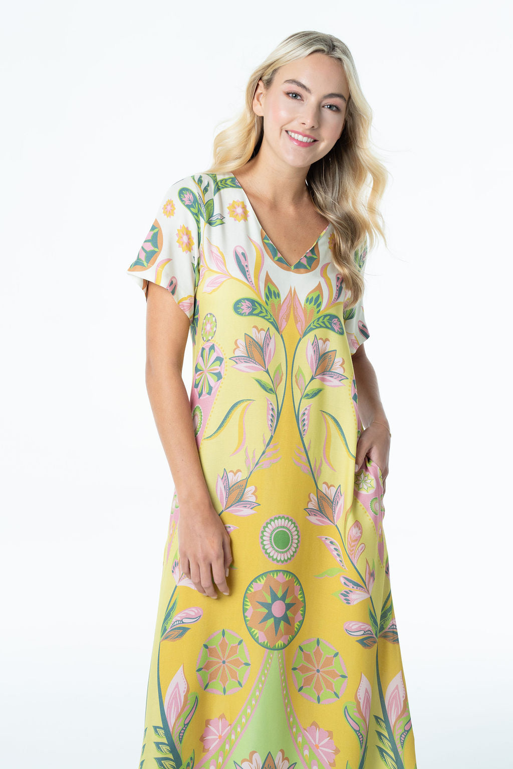 Diana V-neck Maxi