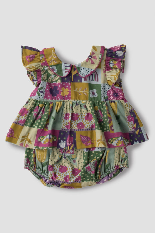 Floral Gabrielle outfit set