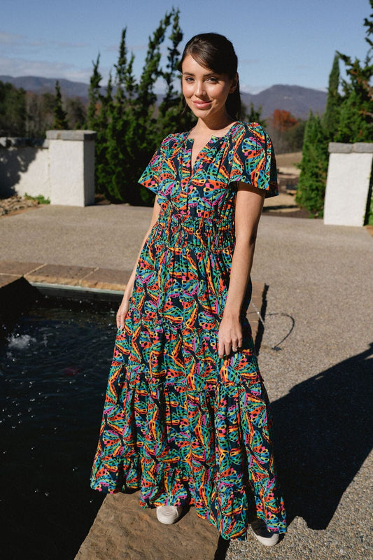 Willow Maxi Dress - Flutter By - final sale