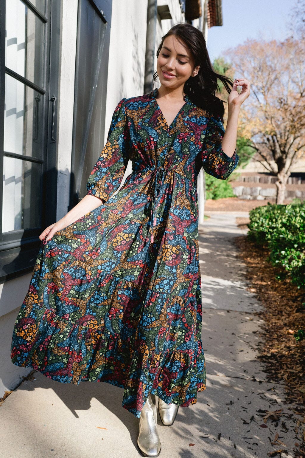 Nova Dress - Ditzy Floral - final sale