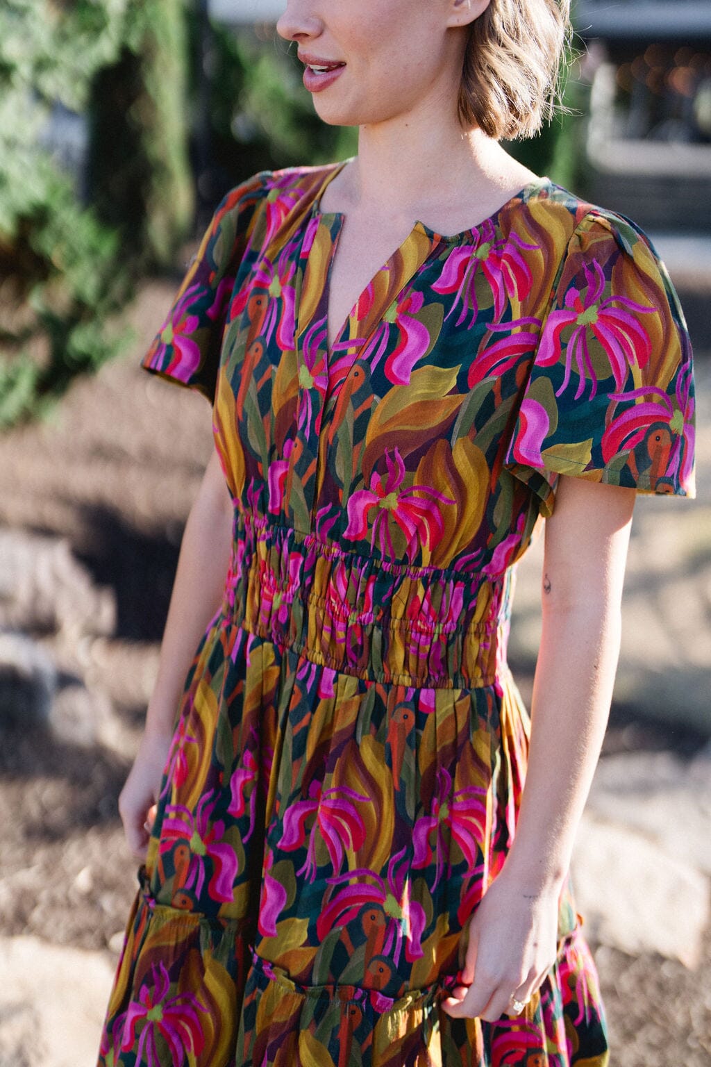 Willow Maxi Dress - Olive - final sale