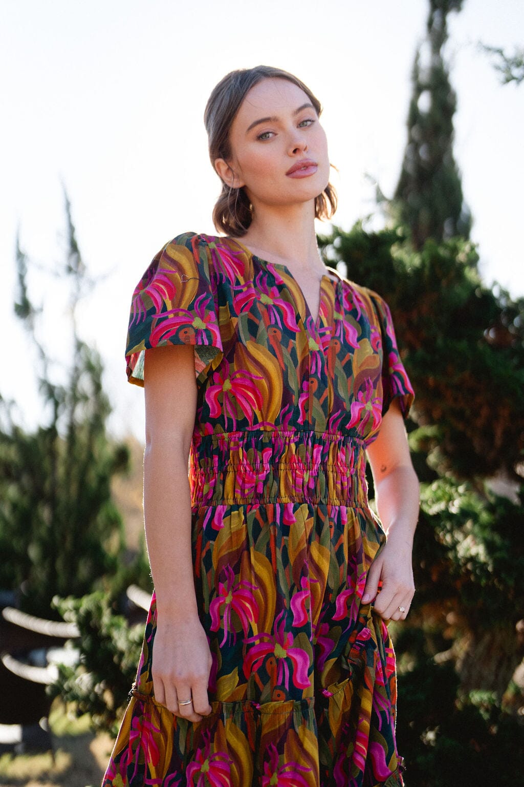 Willow Maxi Dress - Olive - final sale