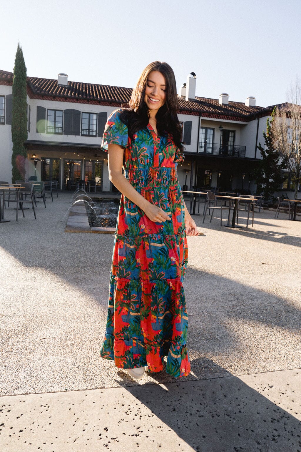 Willow Maxi Dress - True Red - final sale