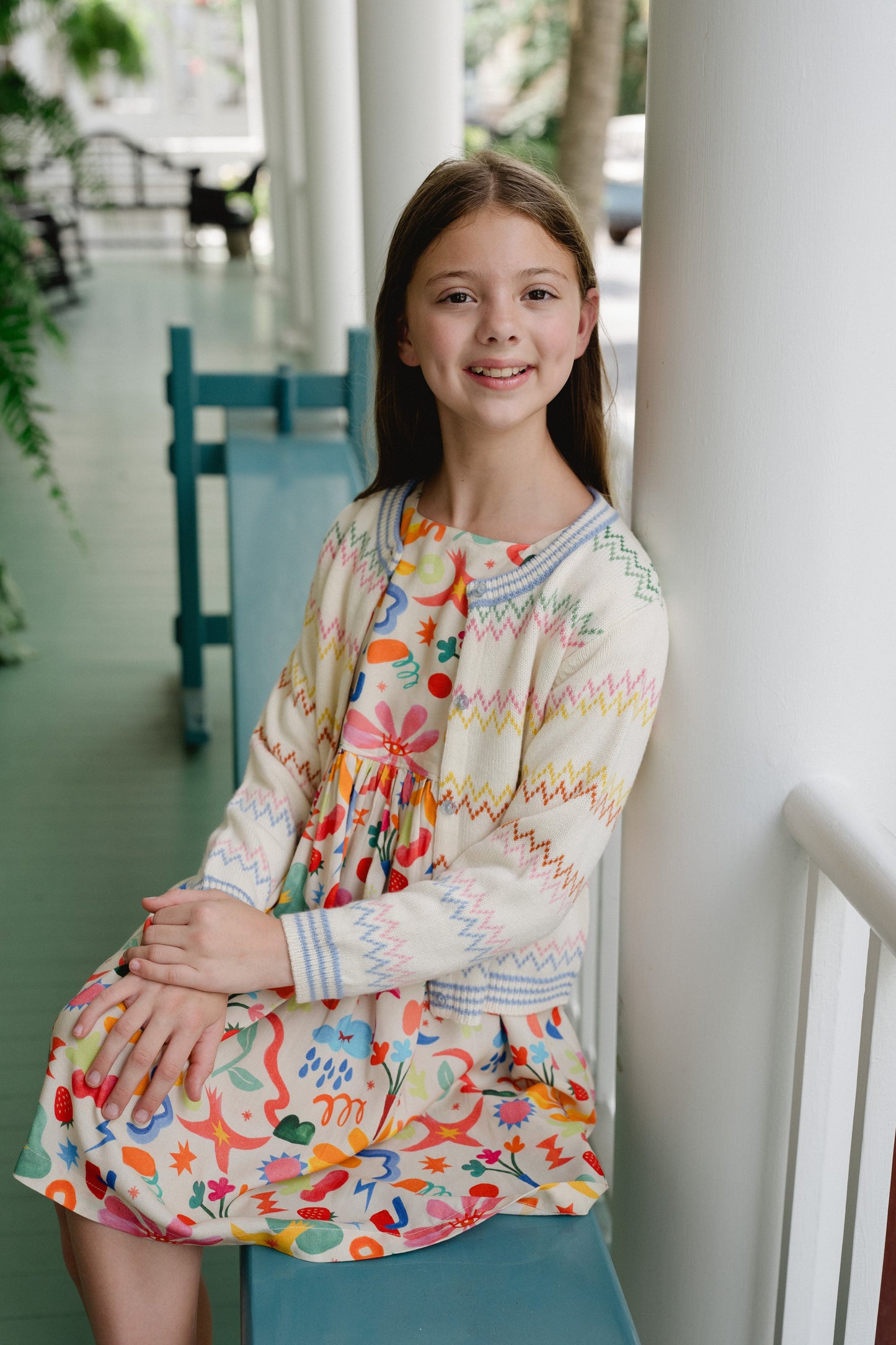 Evelyn Striped Cardigan