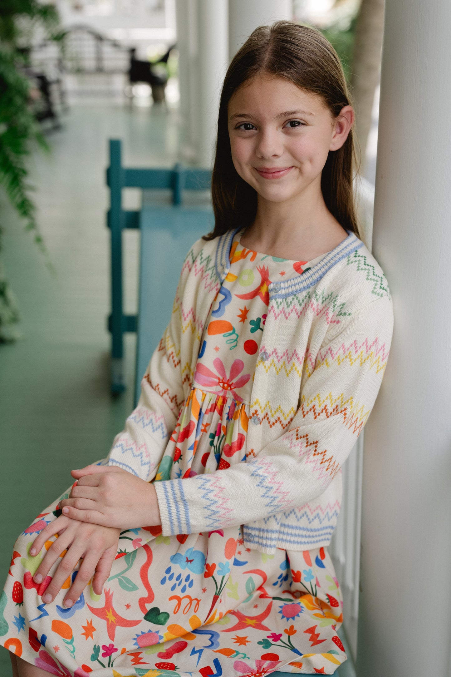 Evelyn Striped Cardigan