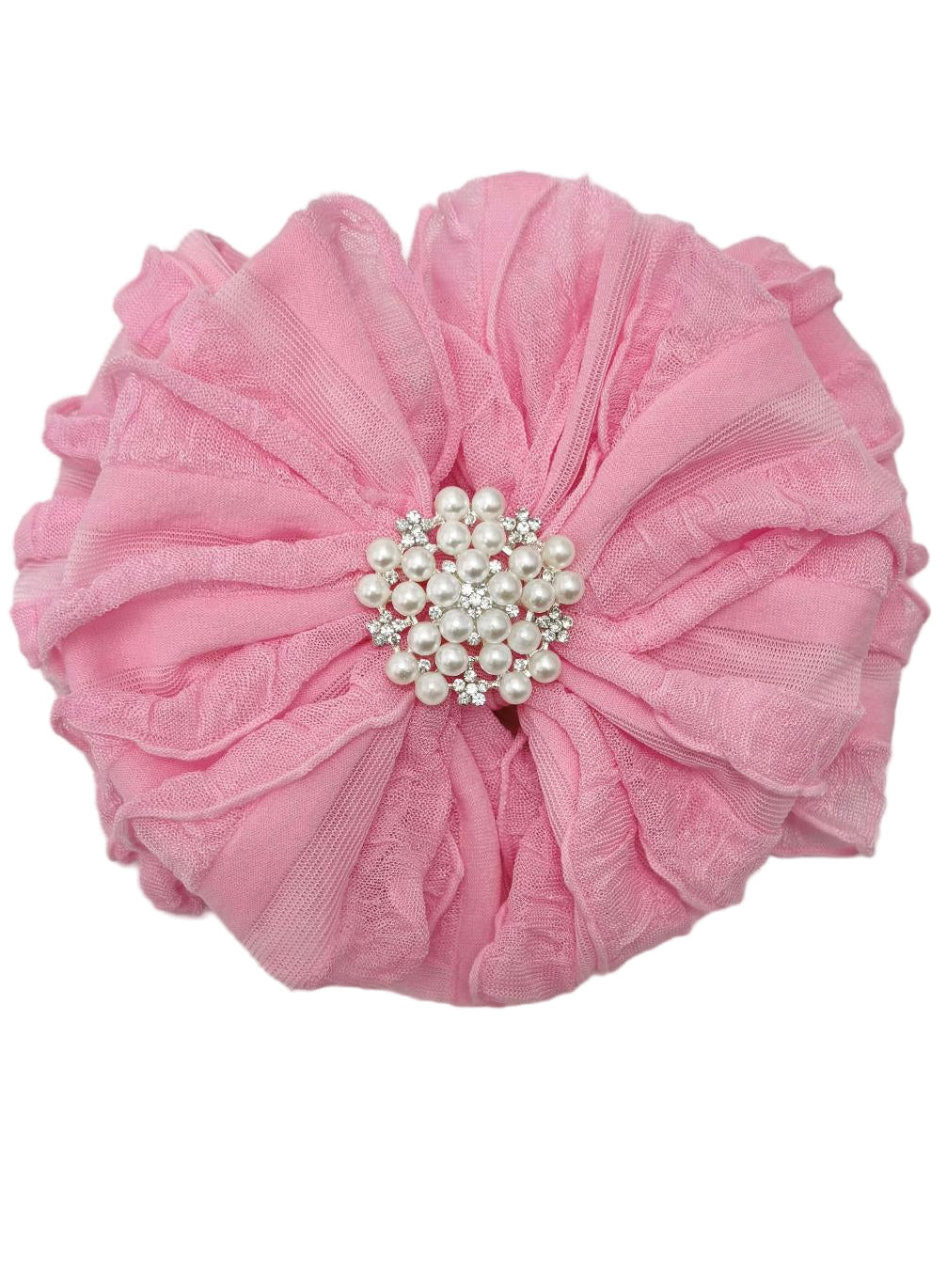 Pearl Ruffled Headband