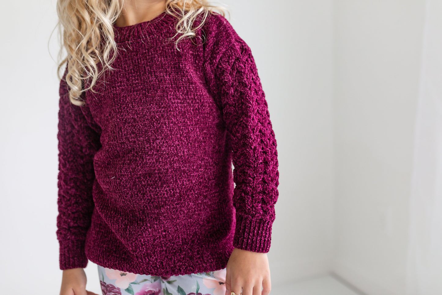 Plum Floral Sage Set