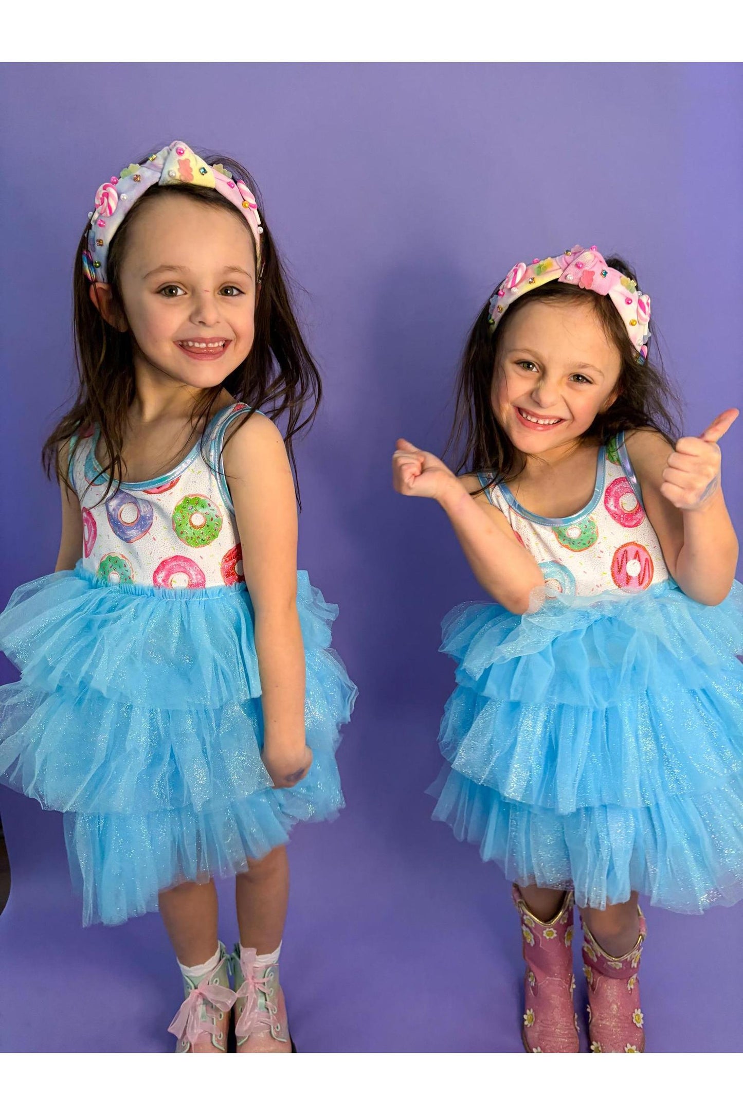 Sparkly Donut Tulle Dress
