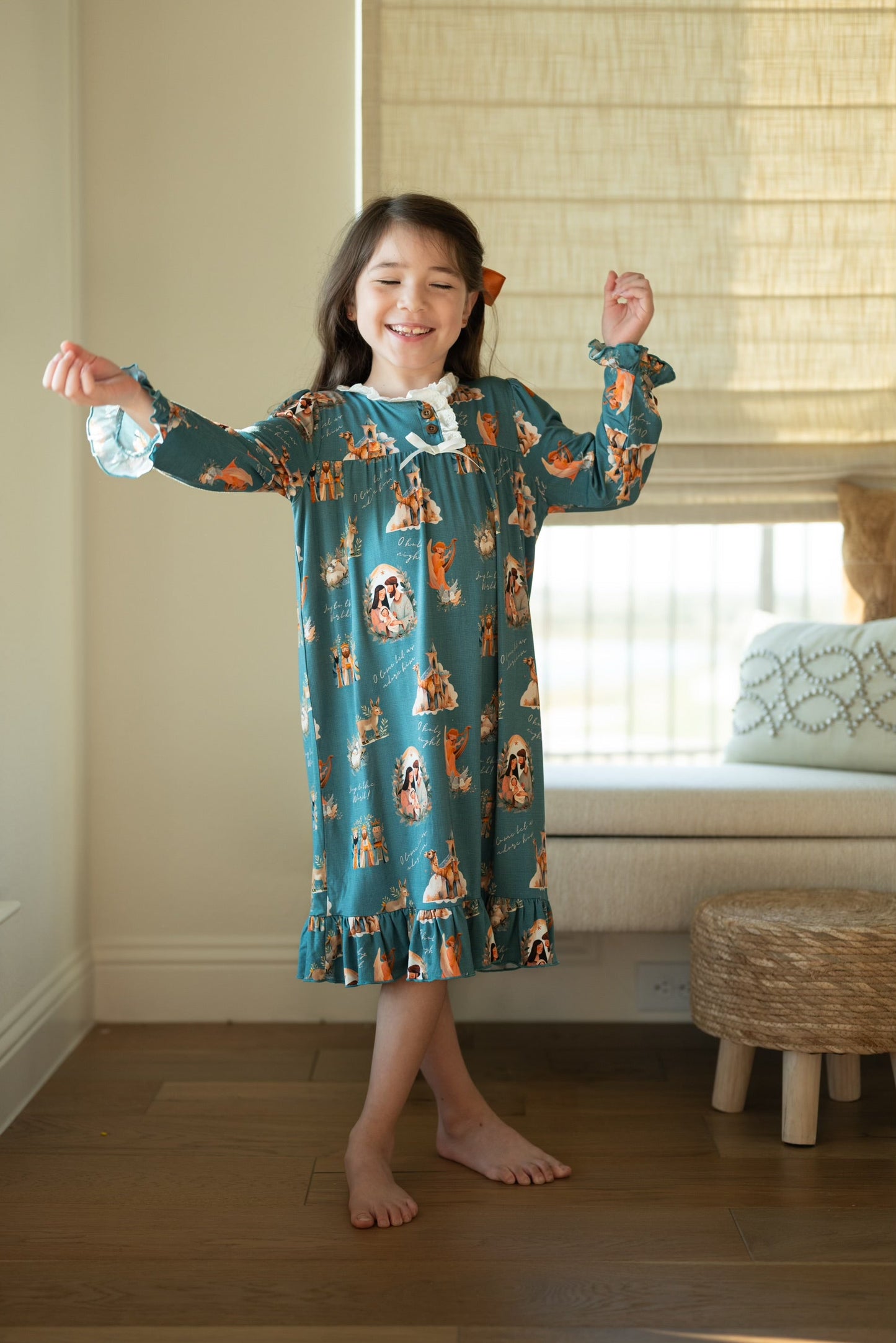 O’ Holy Night Christmas Morning Gown