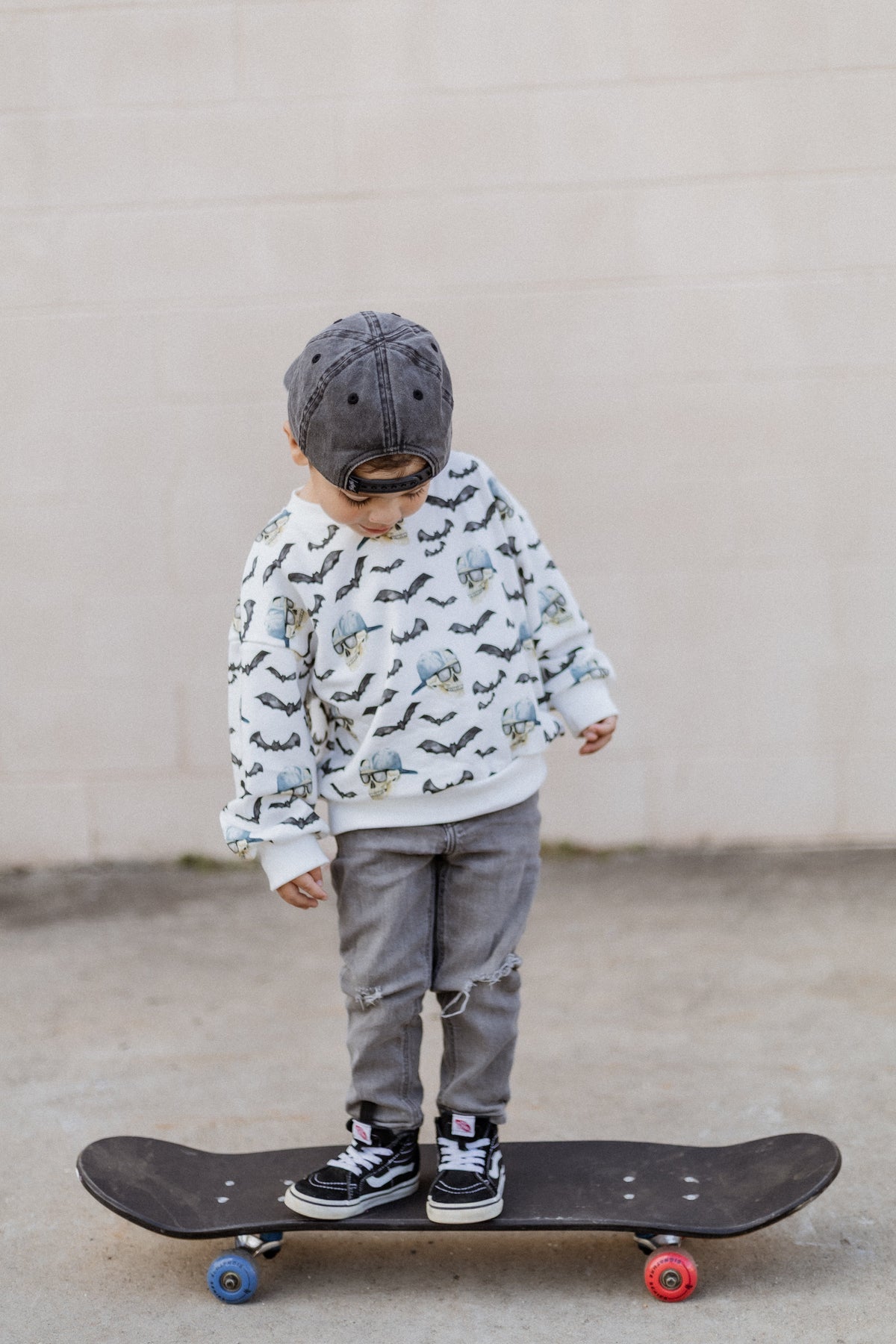 Spooky Bro Bamboo Bubble Romper or Crewneck Sweatshirt