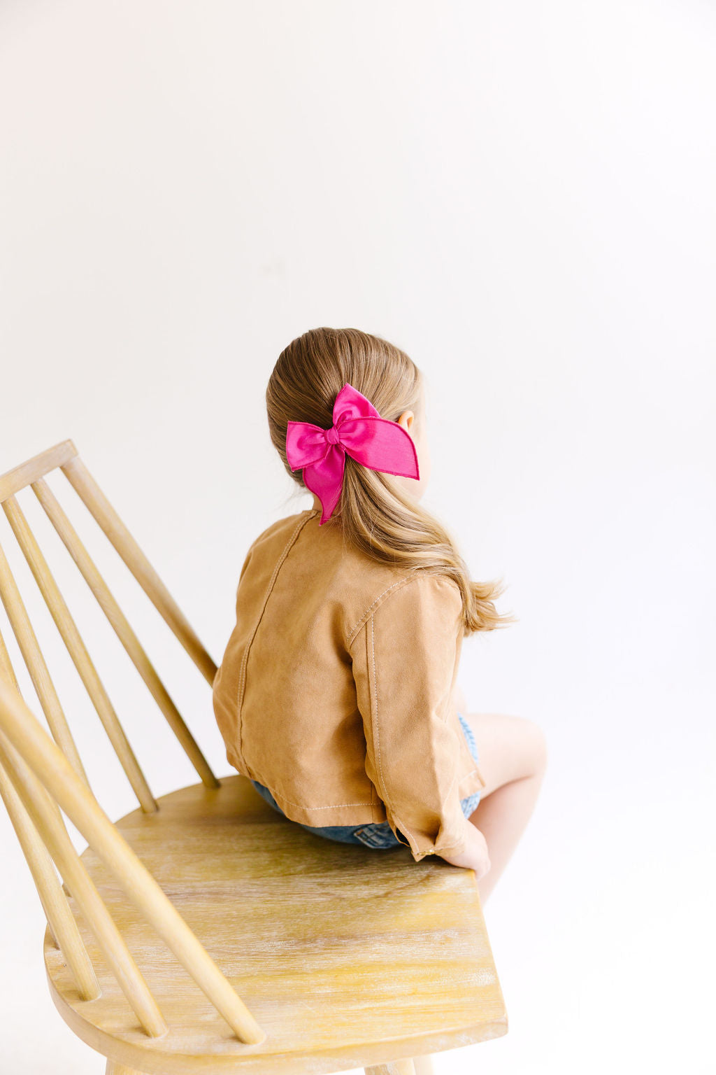 Red Solid Medium Bow