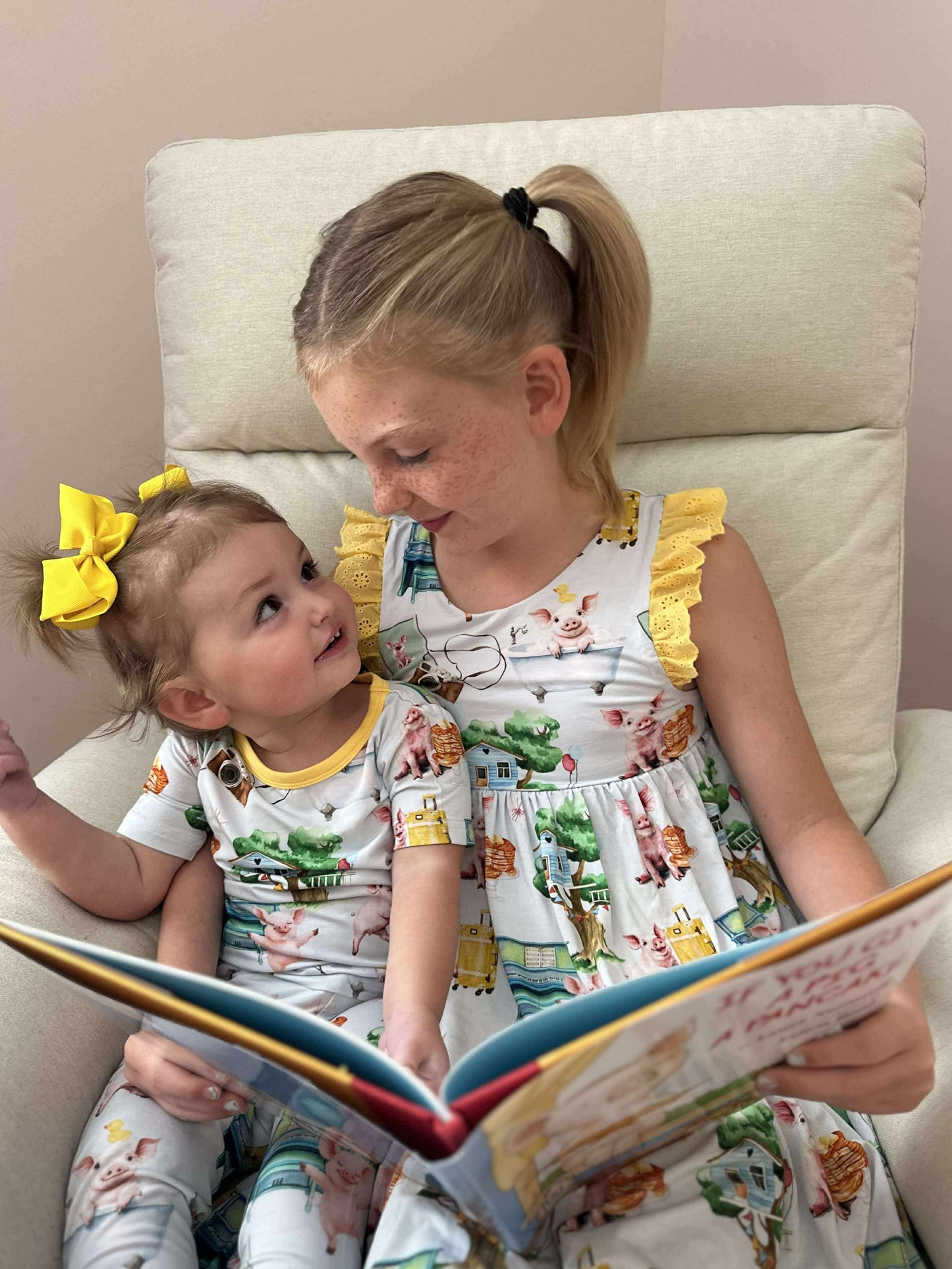 Pancakes & Pigtales Lounge Set