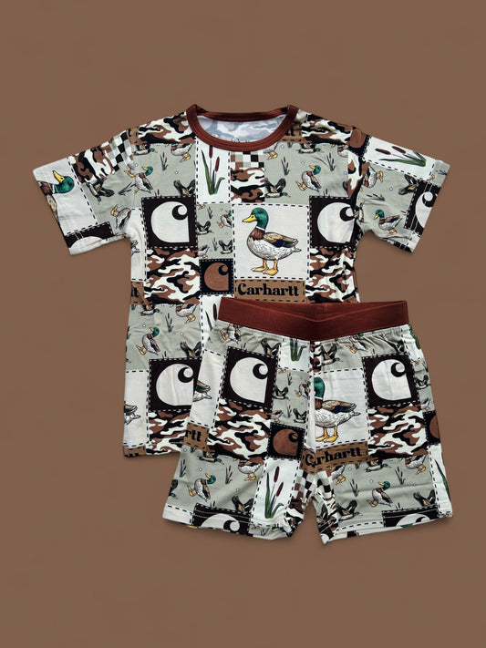 Duckling Dude Short Set