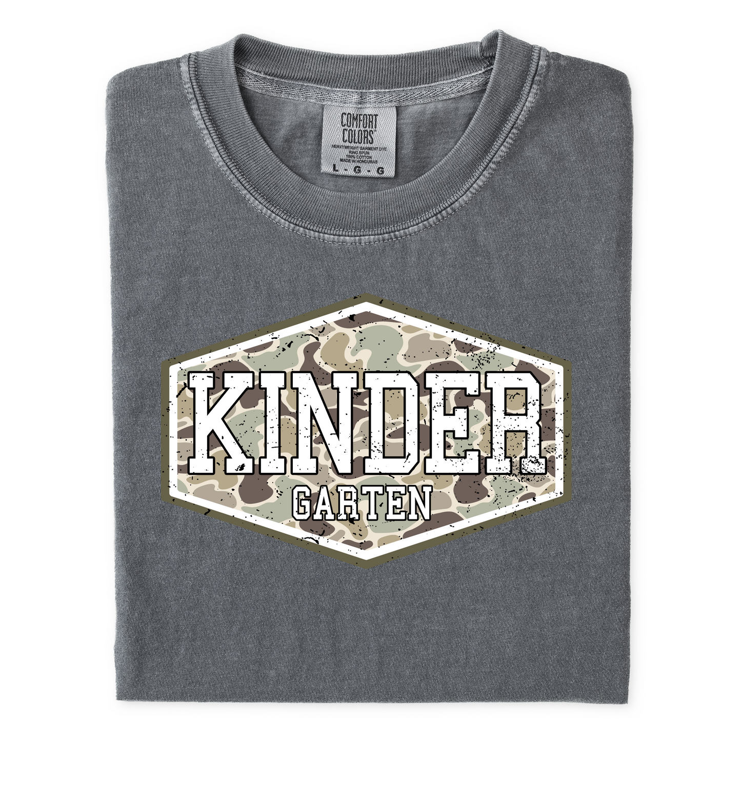 Camo Kindergarten Youth T-Shirt