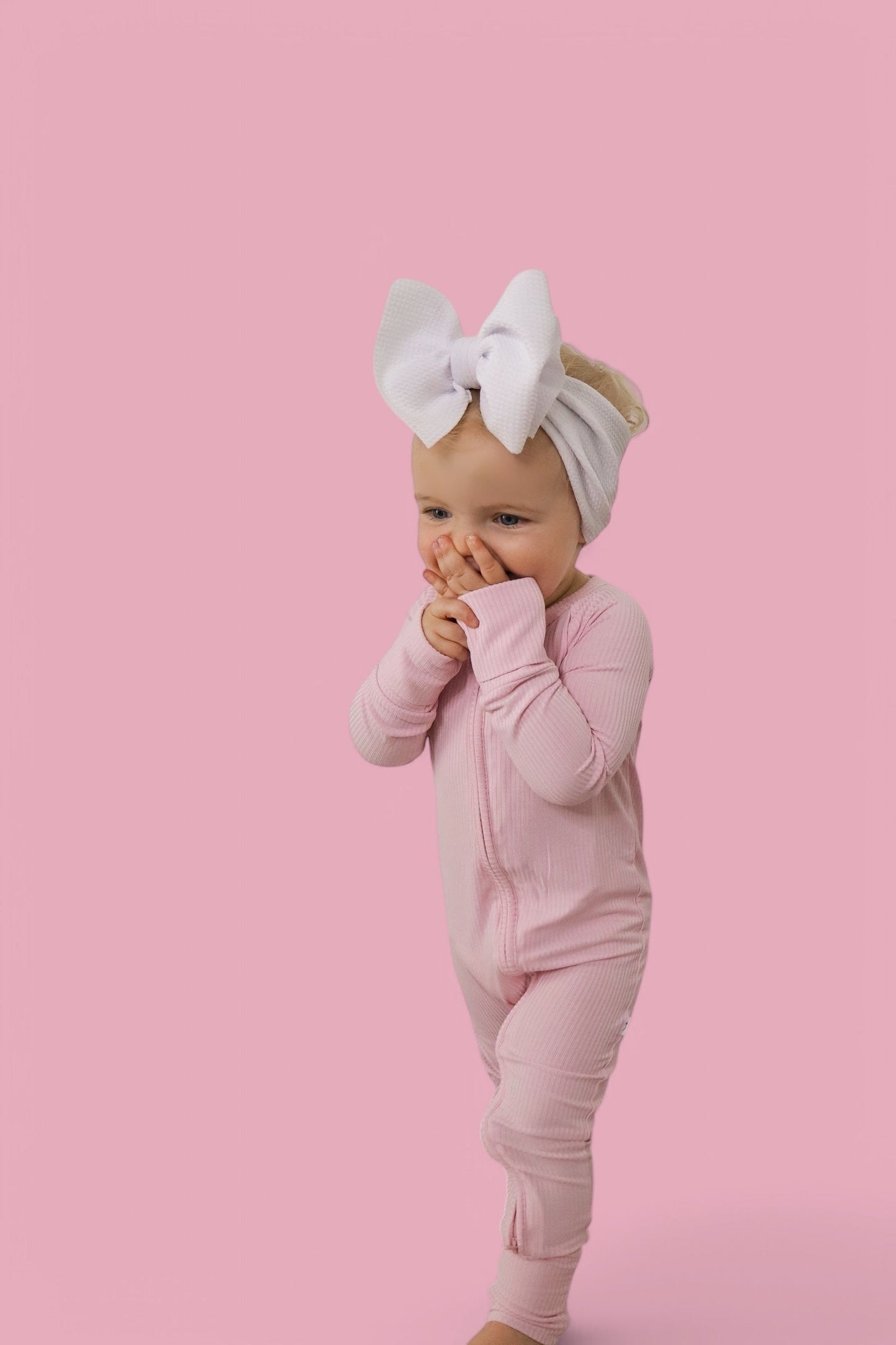 PINK ROSE DREAM ROMPER