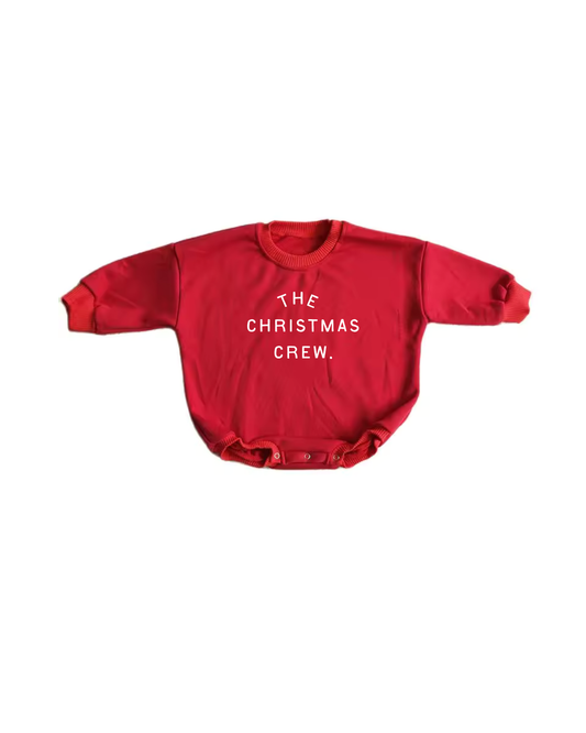 The Christmas Crew Bubble Romper