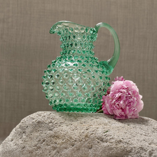 Hobnail Jug - Creamer - Capri Sea