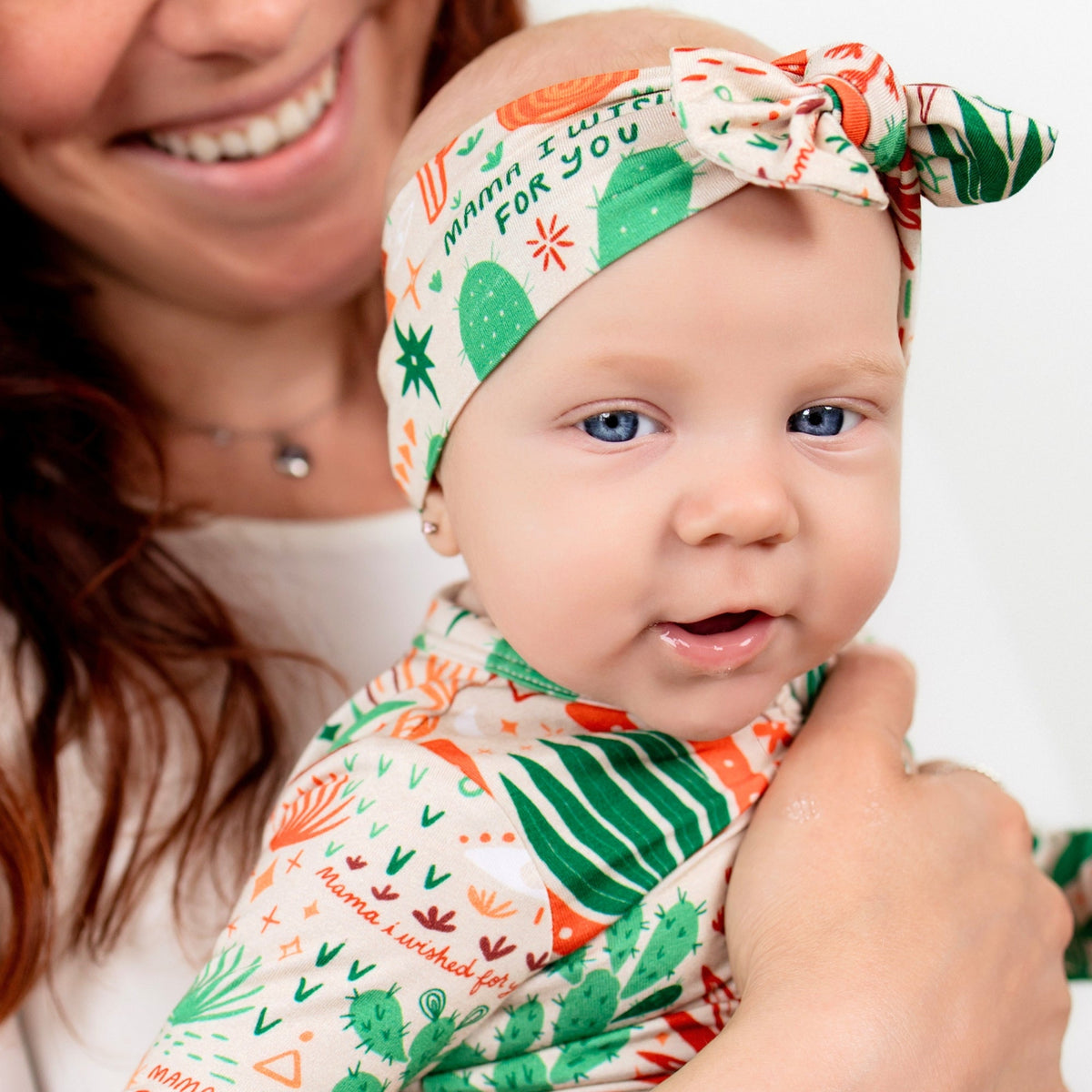 The SoftKnot Bow | Desert Cactus Vibes | "Mama, I Wished for You"