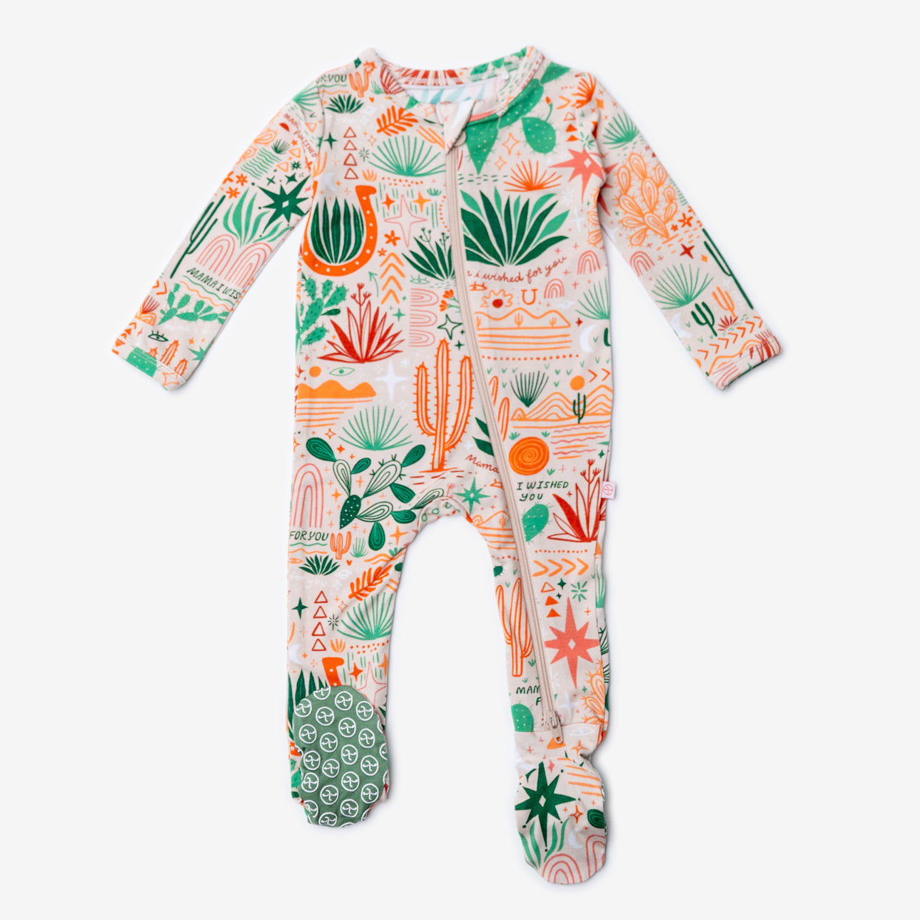 The Second-Skin Footie | Desert Cactus Vibes | "Mama, I Wished for You"