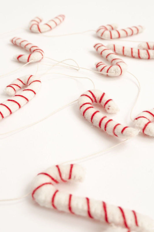 Candy Cane Garland