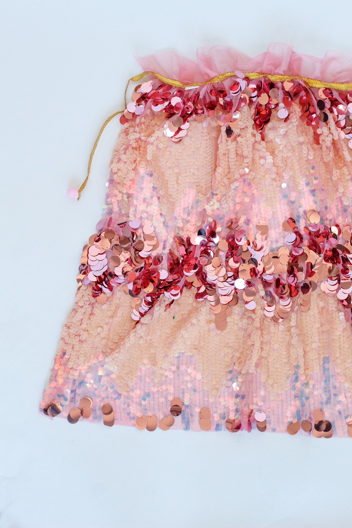 Pink Sequin Cape