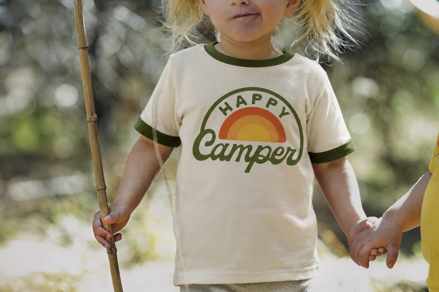 Happy Camper Vintage Ringer (Youth)