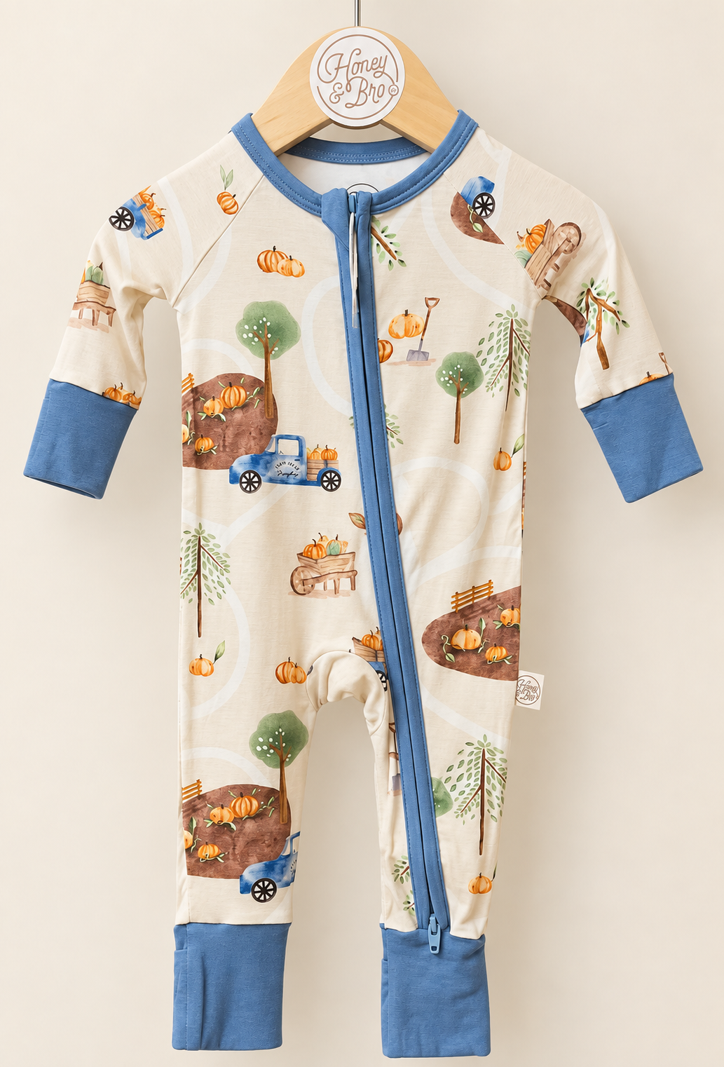 Harvest Haul Zinza™ Tencel Convertible Zippy Pajama