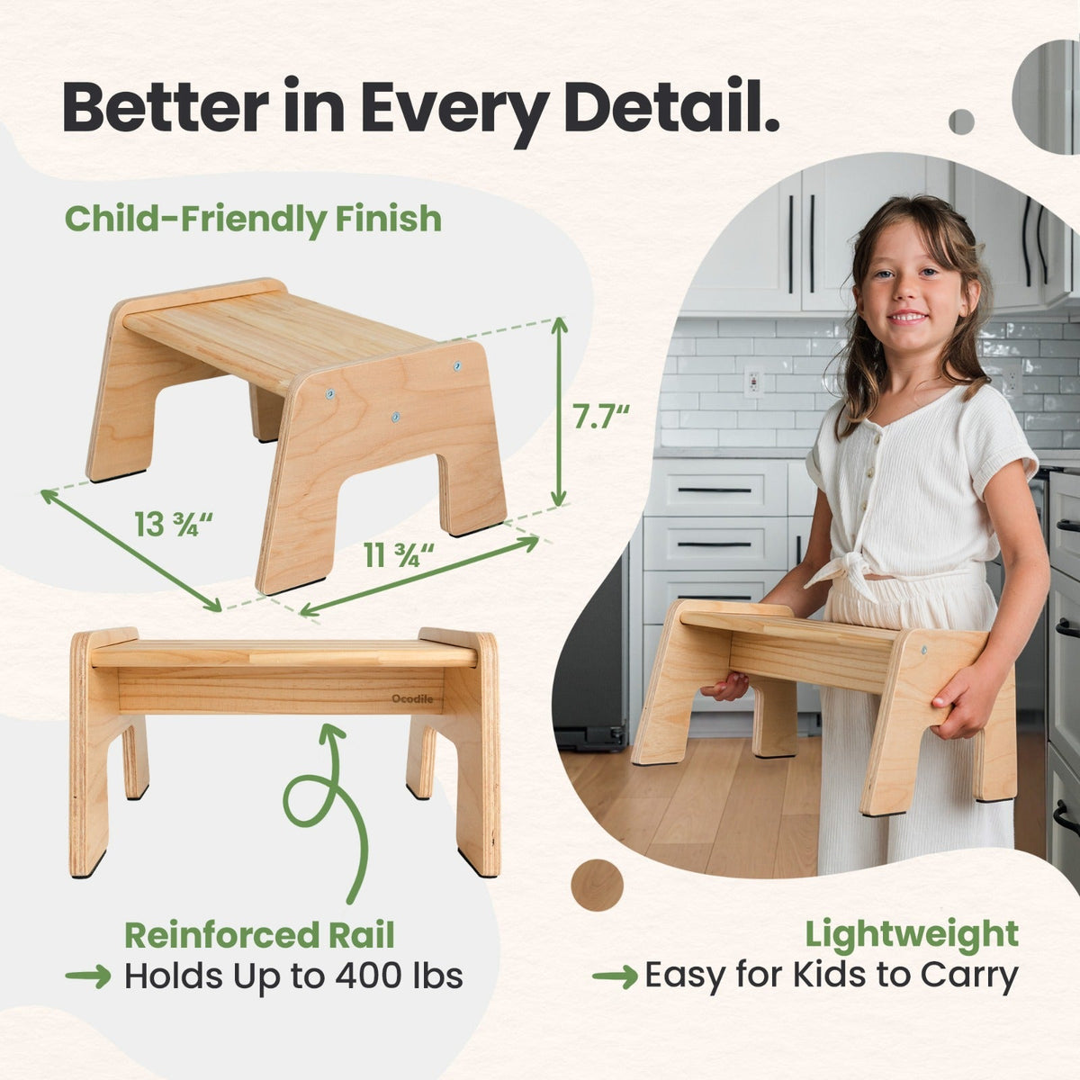 1-Step Stool For Kids