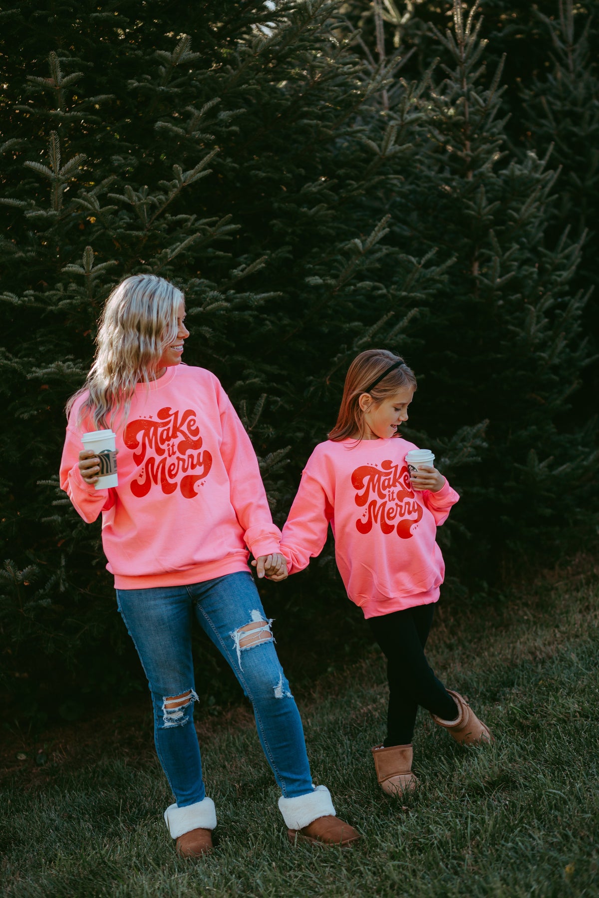 Make It Merry Youth Crewneck Sweatshirt