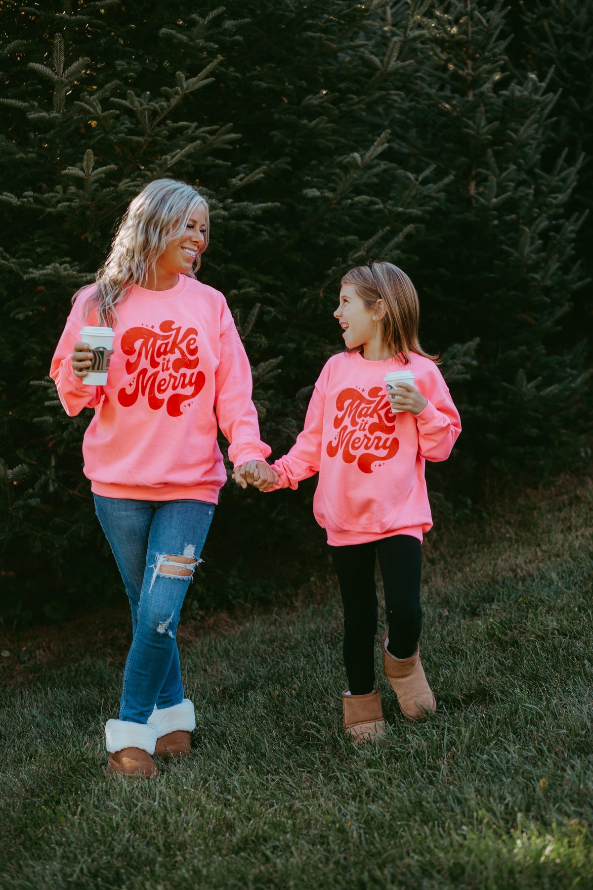 Make It Merry Adult Crewneck Sweatshirt