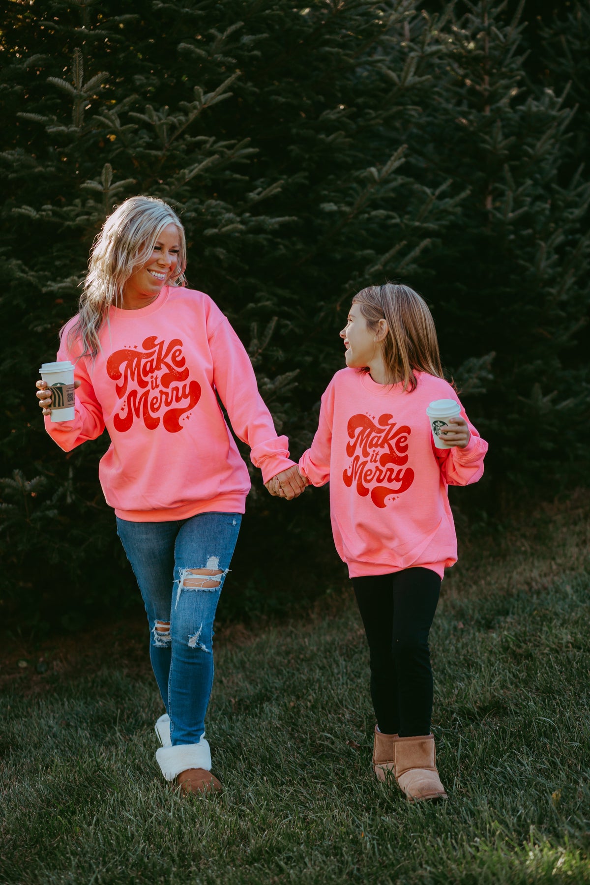 Make It Merry Youth Crewneck Sweatshirt