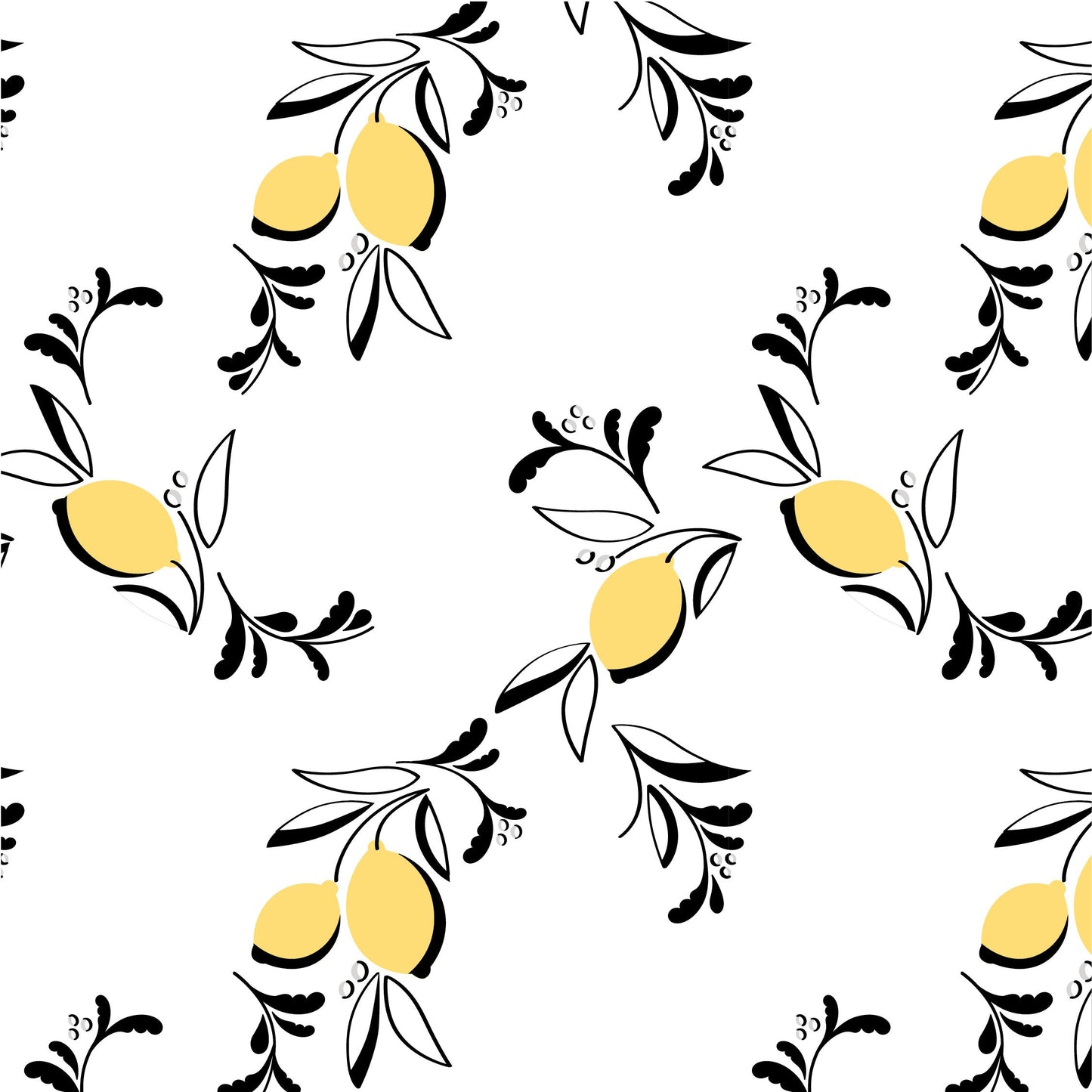 Amalfi Coast Lemon White Crib Sheet