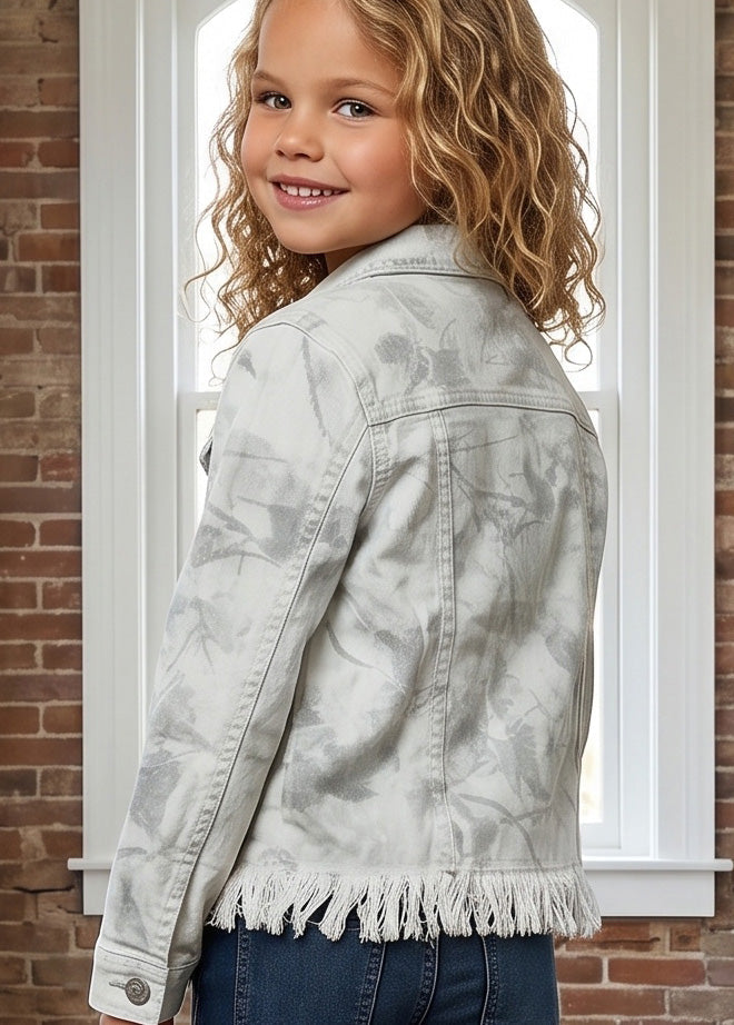 City Scout Fringe Denim Jacket