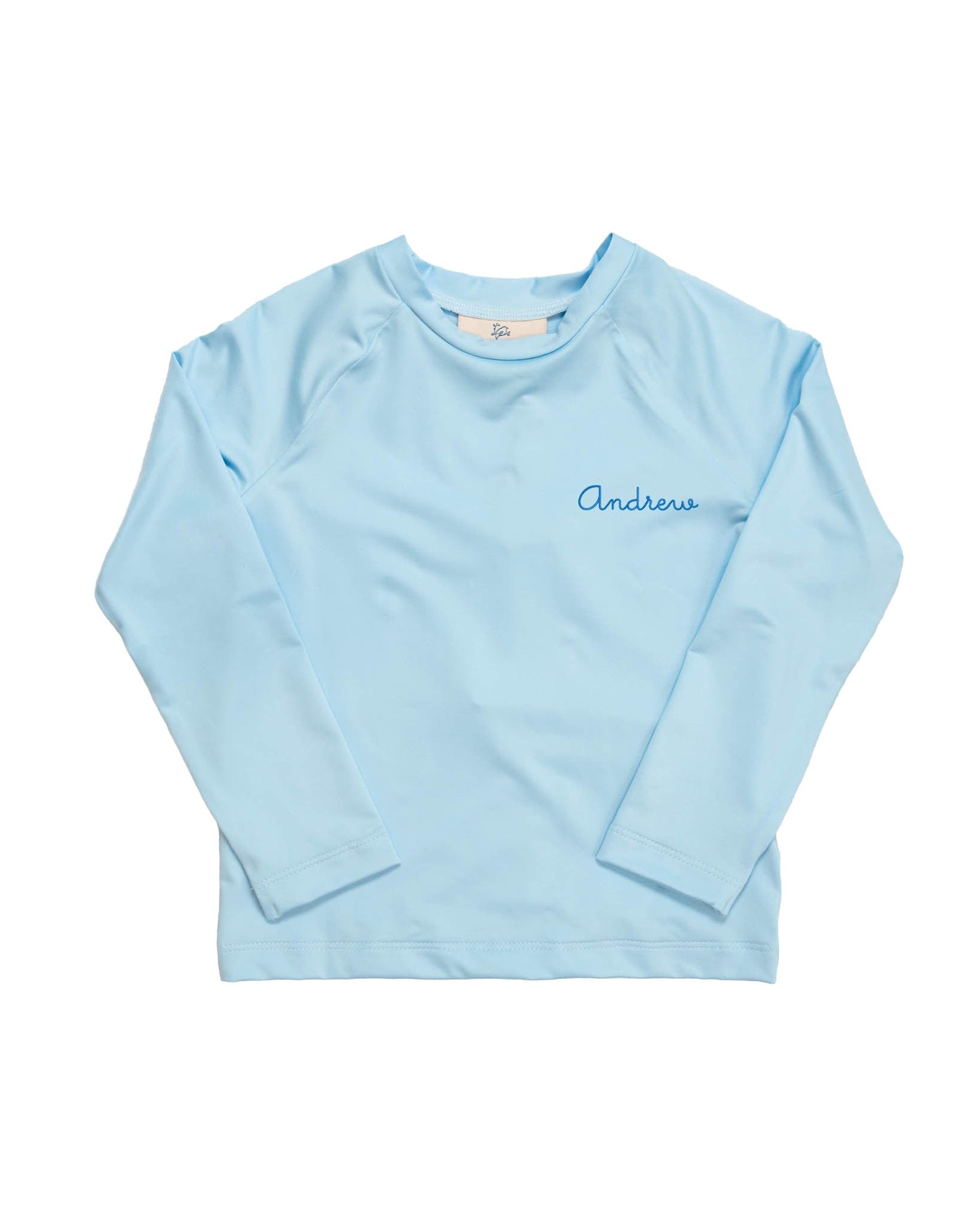 Rash Guard Long Sleeve in Light Blue